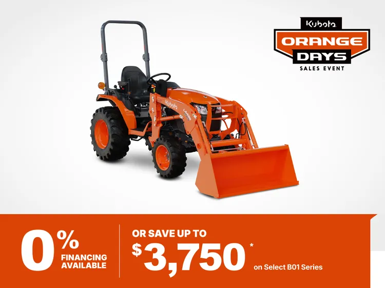 Kubota Tractor Package Specials
