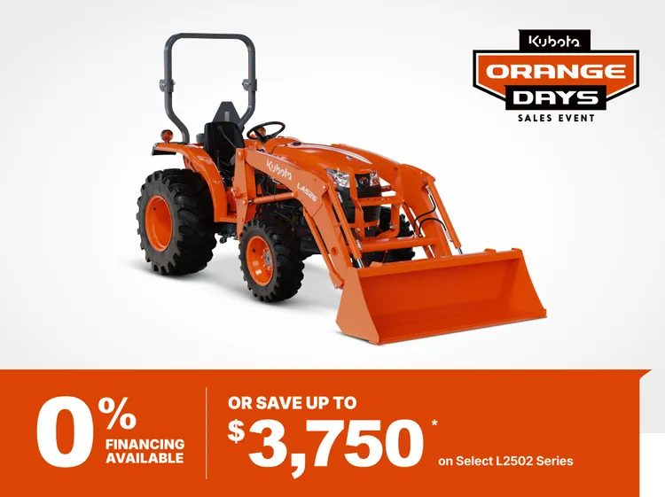Kubota Tractor Package Specials