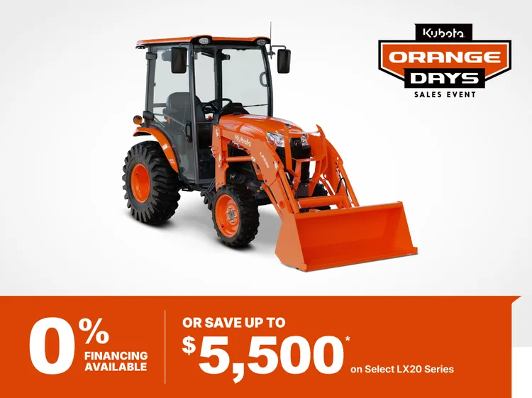 Kubota Tractor Package Specials